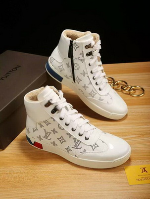 LV High-Top Fashion Men Shoes--092